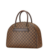ルイ ヴィトン ダミエ ノリータ ハンドバッグ N41455 ブラウン PVC レザー レディース LOUIS VUITTON 【中古】